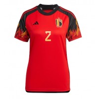 Ženski Nogometni dresi Belgija Toby Alderweireld #2 Domači SP 2022 Kratek Rokav